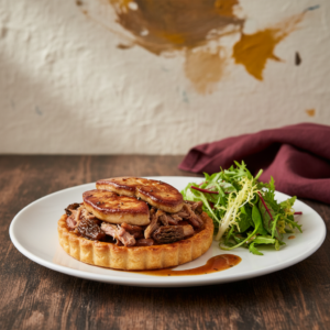 Tarte tiède d'Adila