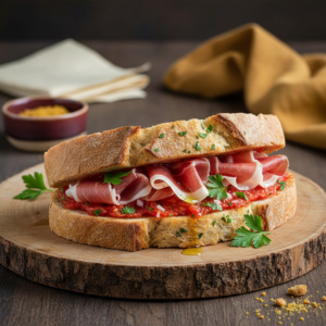 Pan con tomate - Persillade - Jambon de pays