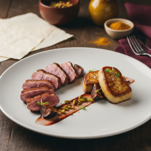 Farandole de Magret au duo de Foie Gras