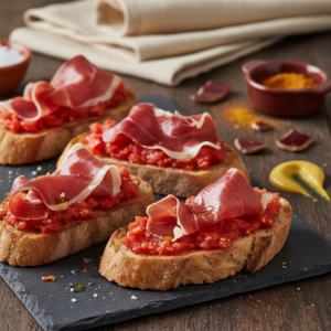 Pan con Tomate Jambon de Pays