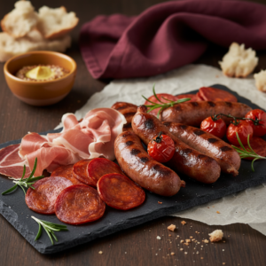 Plancha de charcuterie