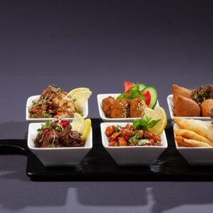 Assortiment des 4 entrées pour 2 pers.