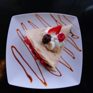 Crêpe avec 1 boule au choix