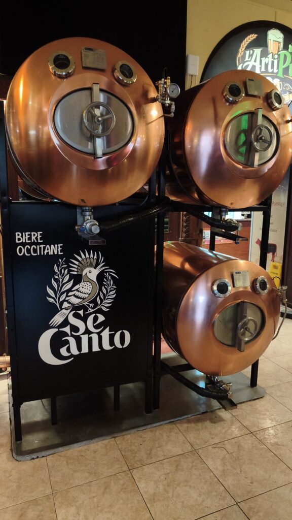 Les trois cuves de cuivre Se Canto
